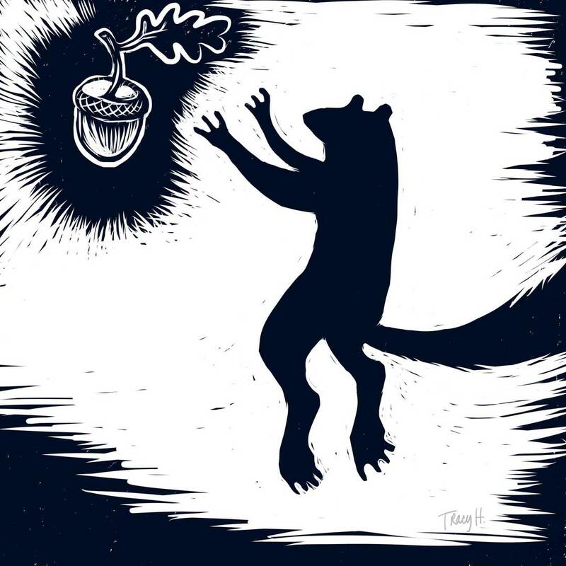 The Golden Acorn, Digital drawing