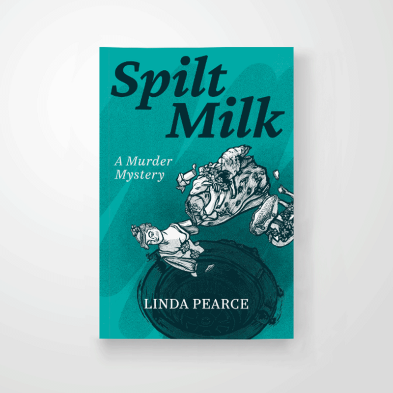 Book Cover Illustration and design, Portfolio mock up, Tracy Hetherington